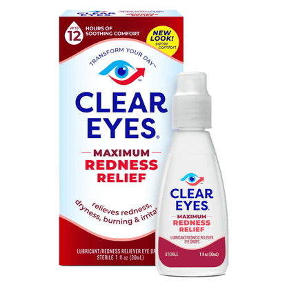 Clear Eyes ®️ Maximum Redness Relief XXL