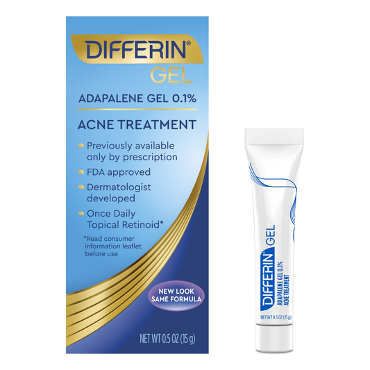 Differin ®️ Gel Adapalene Gel 0.1% Acne Treatment
