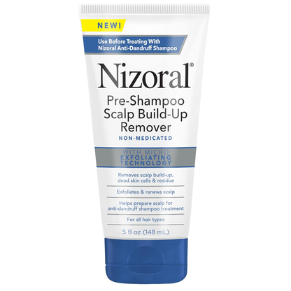 Nizoral ®️ Pre-Shampoo Scalp Build-Up Remover • Pre-Shampoo Tegen Hoofdhuidopbouw, Dode Huidcellen & Residu • 1x148ml