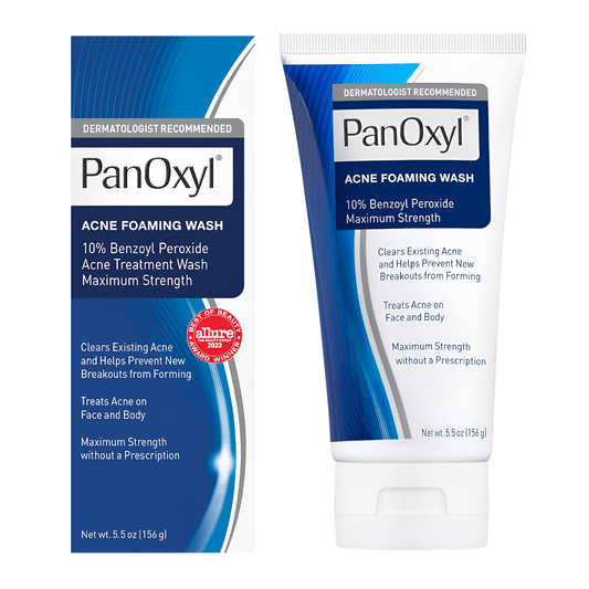 PanOxyl ®️ Acne Foaming Wash 10% Benzoyl Peroxide Maximum Strength • Acne Foaming Wash Against Acne & Further Outbreak Of Acne • 1x156gr