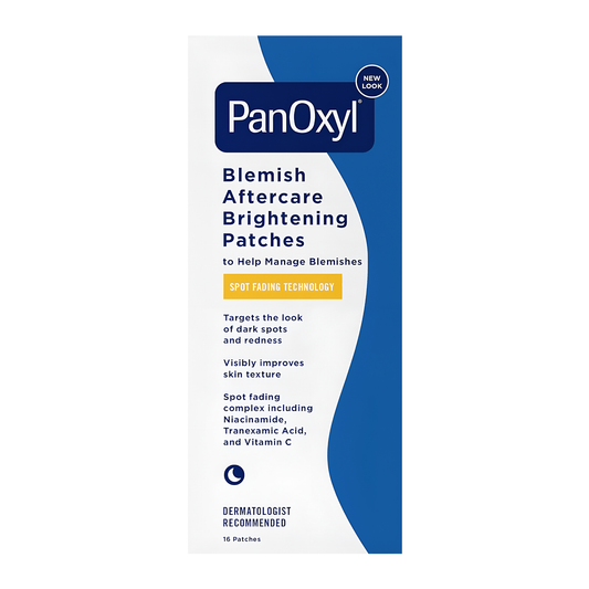 PanOxyl ®️ Blemish Aftercare Brightening Patches Spot Fading Technology • Spot Patches Against Dark Spots & Red Spots • 1x16ct