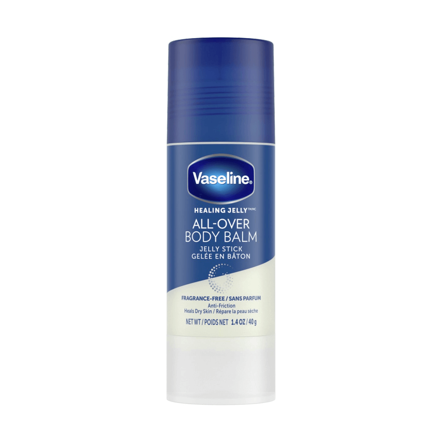 VaselineHealingJellyAll-Over-BodyBalmJellyStick1x40gr-PackageFrontside