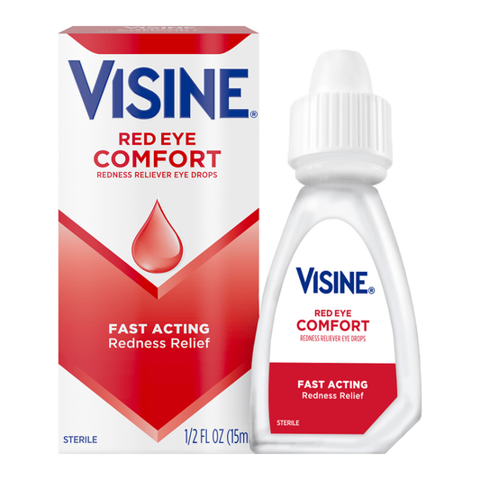 Visine ®️ Red Eye Comfort XL • Eye Drops Against Super Red Eyes & Irritated Eyes • 1x15ml